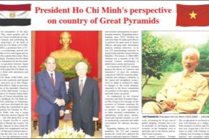 Египетская газета опубликовала статью о президенте Хо Ши Мине – великом лидере Вьетнама.