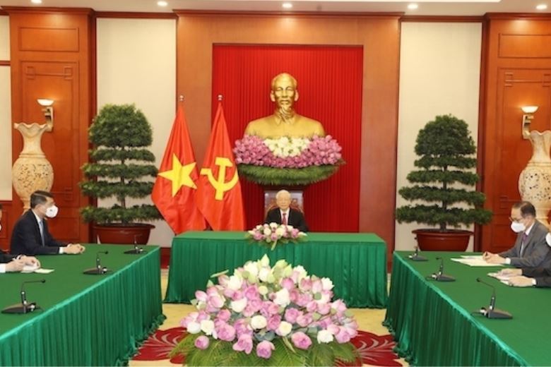 Телефонные переговоры между генсеком ЦК Компартии Вьетнама и президентом Шри-Ланки