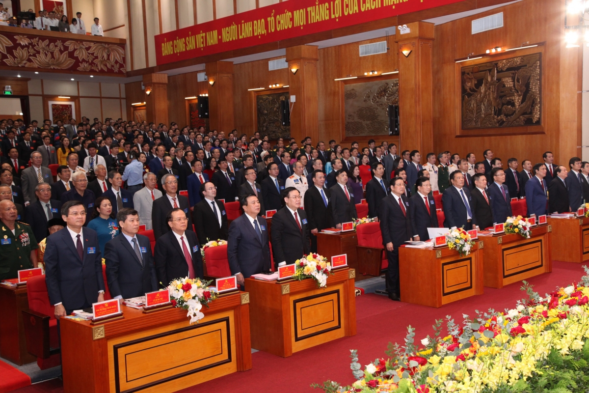 Открытие конференции парторганизации провинции Виньфук на срок работы 2020-2025 годов