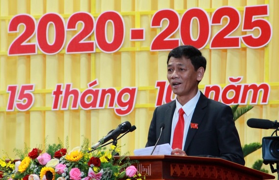 Секретарь парткома провинции Шокчанг Лам Ван Ман