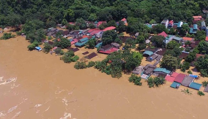 Ситуация с наводнениями в Центральной части Вьетнама. Фото: VNA