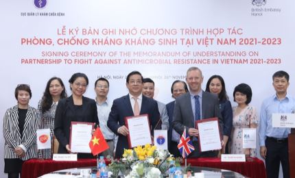 Сотрудничество в борьбе с устойчивостью к антибиотикам между Вьетнамом и Великобританией