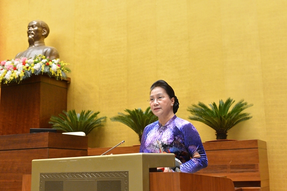 Спикер вьетнамского парламента Нгуен Тхи Ким Нган