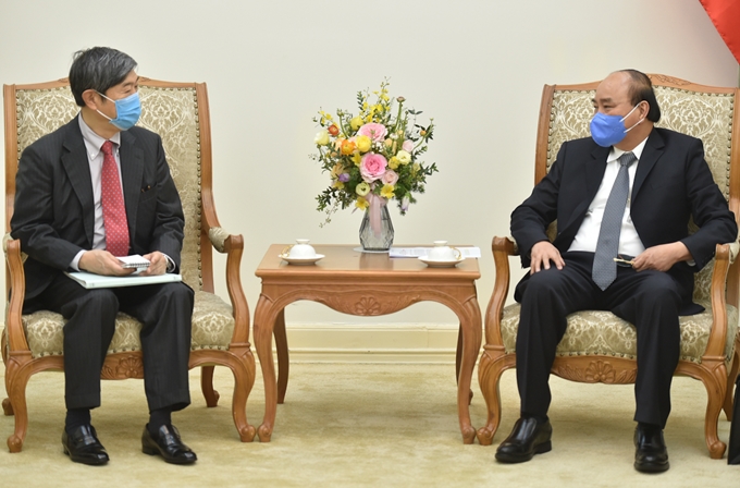 Премьер-министр Вьетнама Нгуен Суан Фук и