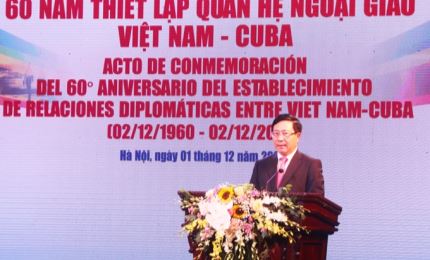 В Ханое отмечается 60-летие установления дипломатических отношений между Вьетнамом и Кубой