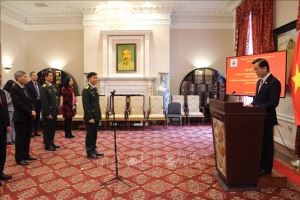 Состоялась церемония по случаю  76-летия со Дня создания Вьетнамской народной армии во «Вьетнамском доме» в Вашингтоне