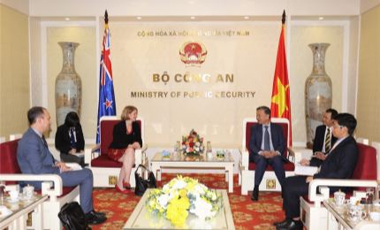 Министр общественной безопасности То Лам принял посла Новой Зеландии во Вьетнаме