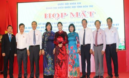 В провинции Бэнче состоялась церемония празднования 75-летия со дня проведения первых всеобщих выборов во Вьетнаме