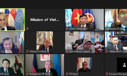 Вьетнам председательствовал на итоговом онлайн-заседании АСЕАН 2020 года в Нью-Йорке