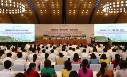 В Ханое состоялась онлайн-конференция по подведению итогов 5-летнего выполнения Директивы №40 Секретариата ЦК КПВ