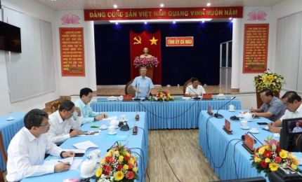Постоянный член Секретариата ЦК КПВ Чан Куок Выонг провел рабочую встречу с парткомом провинции Камау