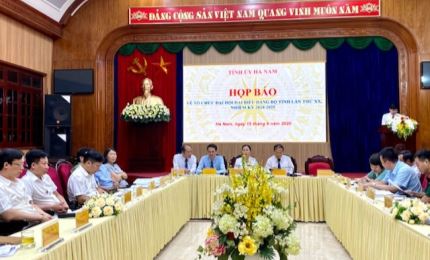 Провинция Ханам проведет первую в стране конференцию парторганизации на провинциальном уровне