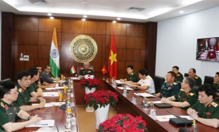 13-й онлайн-диалог по вопросам оборонной политики между Вьетнамом и Индией