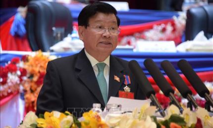 Руководители Партии, Государства и Парламента Вьетнама поздравили руководителей Народно-революционной партии Лаоса