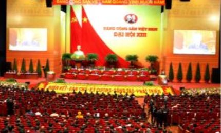 Поздравительные телеграммы в адрес 13-го съезда Компартии Вьетнама