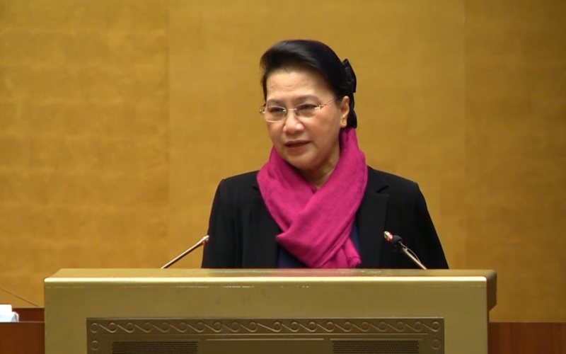 Председатель вьетнамского парламента Нгуен Тхи Ким Нган