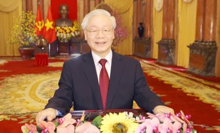 Новогоднее поздравление Генерального секретаря ЦК КПВ, Президента Вьетнама Нгуен Фу Чонга