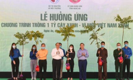 Состоялся митинг, посвящённый программе посадки 1 миллиарда деревьев «Ради зелёного Вьетнама»