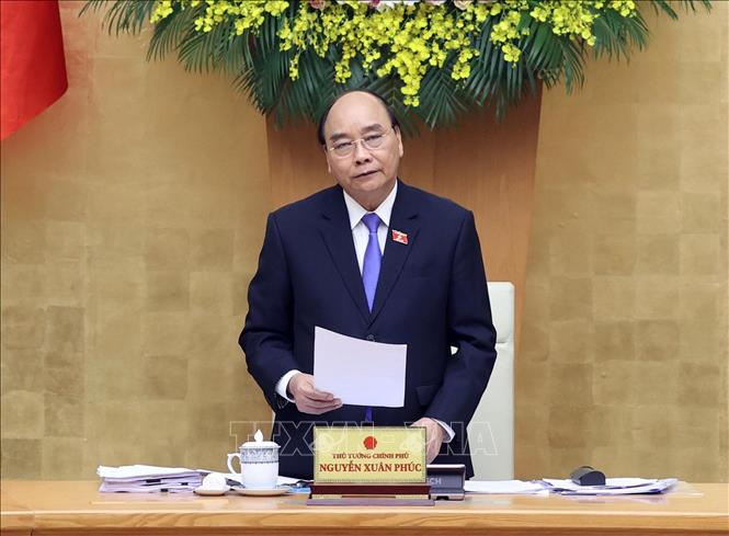 Выступает премьер-министр Нгуен Суан Фук