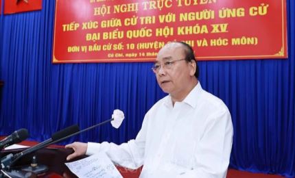 Президент Вьетнама провел встречу с избирателями города Хошимина