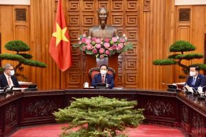 Премьер-министр Вьетнама Фам Минь Тинь принял председателя COP-26