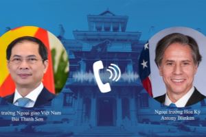 Министр иностранных дел Буй Тхань Шон провел телефонный разговор с Госсекретарем США Энтони Блинкеном
