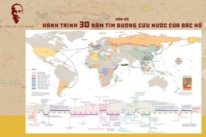 Представлена «Карта 30-летнего пути поиска способа спасти Родины Хо Ши Мина»